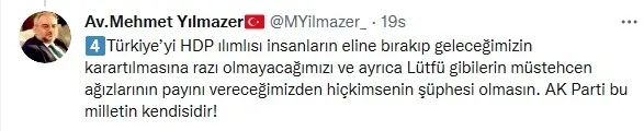 AK Partili Mehmet Yılmazer’den CHP'li Mansur Yavaş'a tepki: Lütfü Türkkan’a sessizliğini kınıyorum - 6