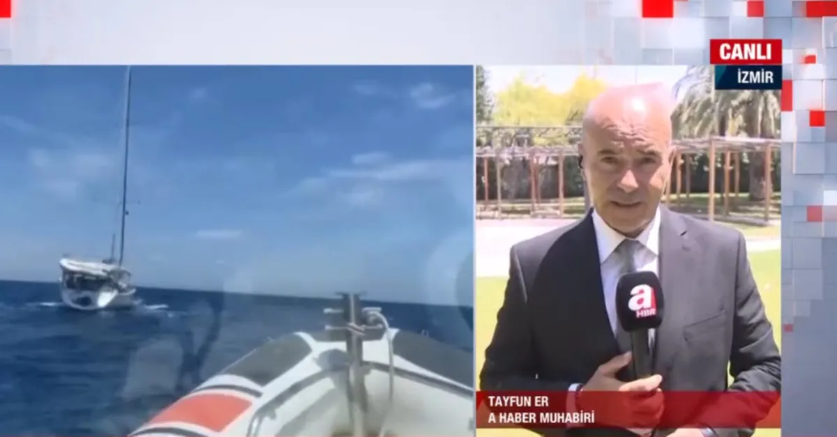 İzmir açıklarında FETÖ operasyonu