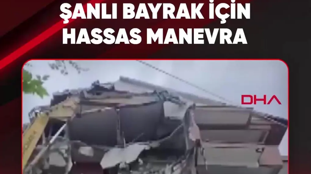 ŞANLI BAYRAK İÇİN HASSAS MANEVRA
