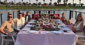 Muslera Antalya’da tatile çıktı