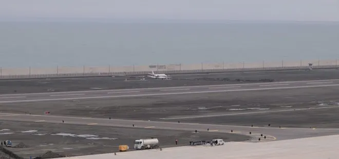 Açılışını Başkan Erdoğan yapacak! Rize-Artvin Havalimanı için ilk test uçuşu gerçekleştirildi
