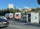 FSM Köprüsü çıkışında kaza: 13 yaralı