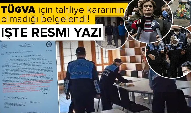 TÜGVA için tahliye kararının olmadığı belgelendi! İBB, Kaymakam Bahri Tiryaki’nin resmi yazısına rağmen....