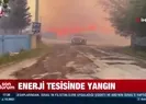 Son dakika: Enerji tesisinden alevler yükseldi |Video