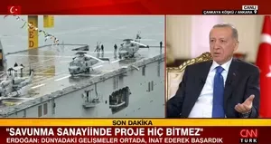 Başkan Erdoğan’dan CHP’li Türker Ertürk’e TCG Anadolu yanıtı!
