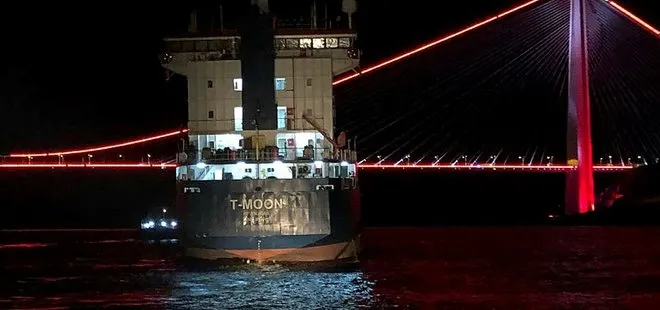 İstanbul Boğazı'nda arıza yapan gemi kurtarıldı