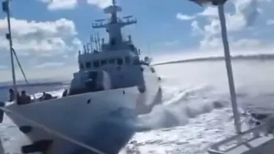 2 geminin çarpışma anı kameralara yansıdı