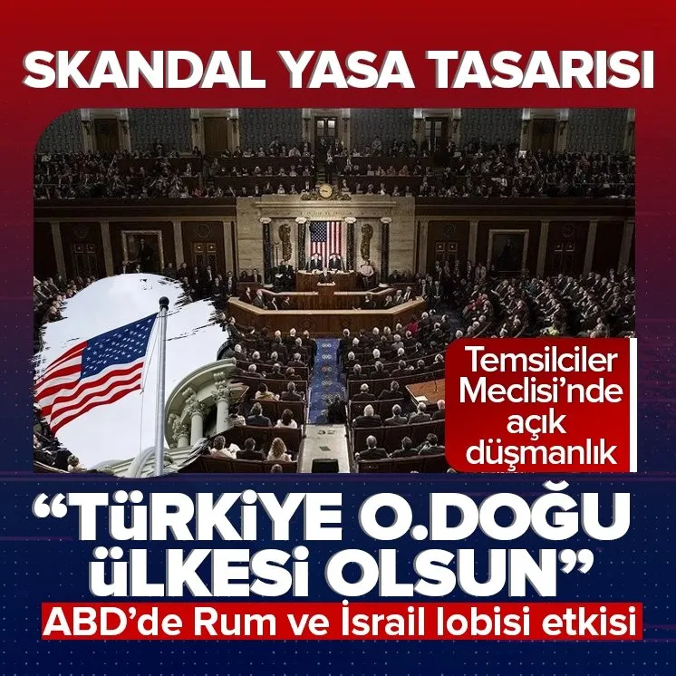 İsrail ve Rum lobisi ABD’de skandal bir yasa tasarısına imza attı