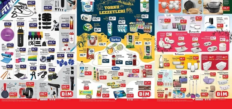 14 Ekim BİM aktüel ürünler kataloğu yayınlandı! BİM’e Multi Stepper, Masaj Aleti, Boks Torbası, Pilates Bandı 3'lü, eşofman takımı geliyor