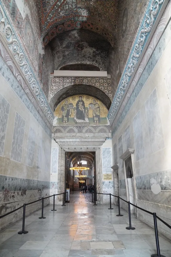 Ayasofya Camii’nde güvenlik üst seviyede! Korunmuyor iddiaları bu görüntülerle çürütüldü