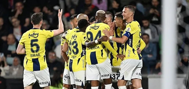 Fenerbahçe pes etmedi! Başakşehir 1 - 4 Fenerbahçe MAÇ SONUCU