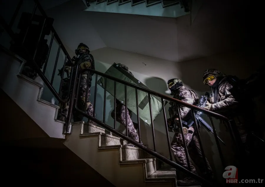 Ankara'da bin polisin katılımıyla narkotik uygulaması 11