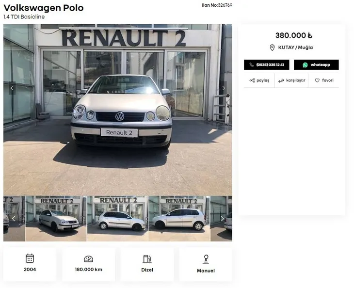 230 bin TL’den başlayan fiyatlarla! Renault ekim ayı yenilenmiş 2. El araç modelleri ve fiyatlarını açıkladı! Renault, Peugeot, Fiat, Volkswagen, Hyundai, Opel….
