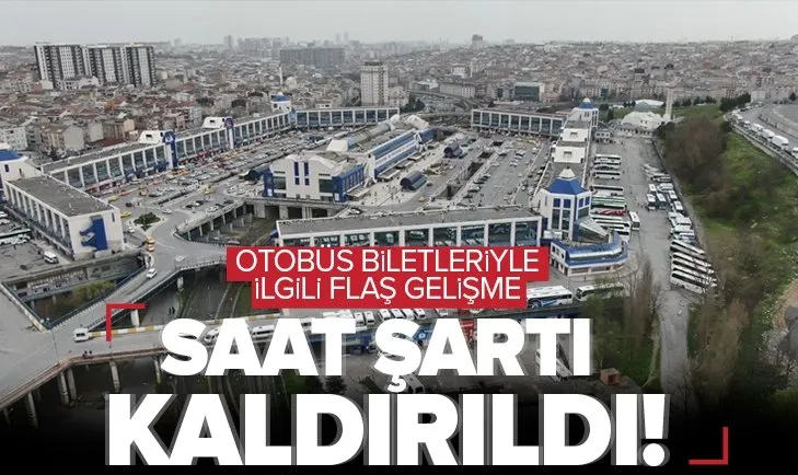 Ulaştırma ve Altyapı Bakanlığı’ndan otobüs biletleriyle ilgili yeni karar