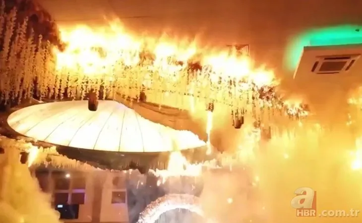 Film sahnesi değil yangın yeri! Irak’taki düğün salonu faciasından yeni görüntüler! Her ayrıntısı kameraya yansıdı