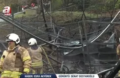 Emirgan’da yangın: A Haber olay yerinde