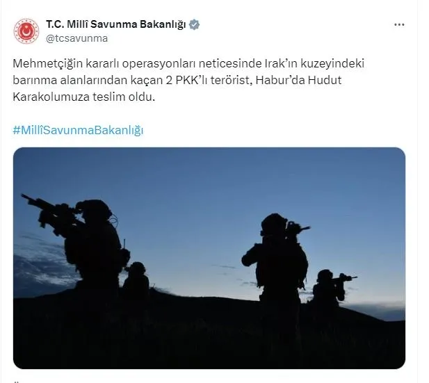 irakin-kuzeyinden-kacan-iki-terorist-teslim-oldu-1710960941787.jpeg MSB duyurdu! Irak'ın kuzeyinden kaçan iki terörist teslim oldu - 1