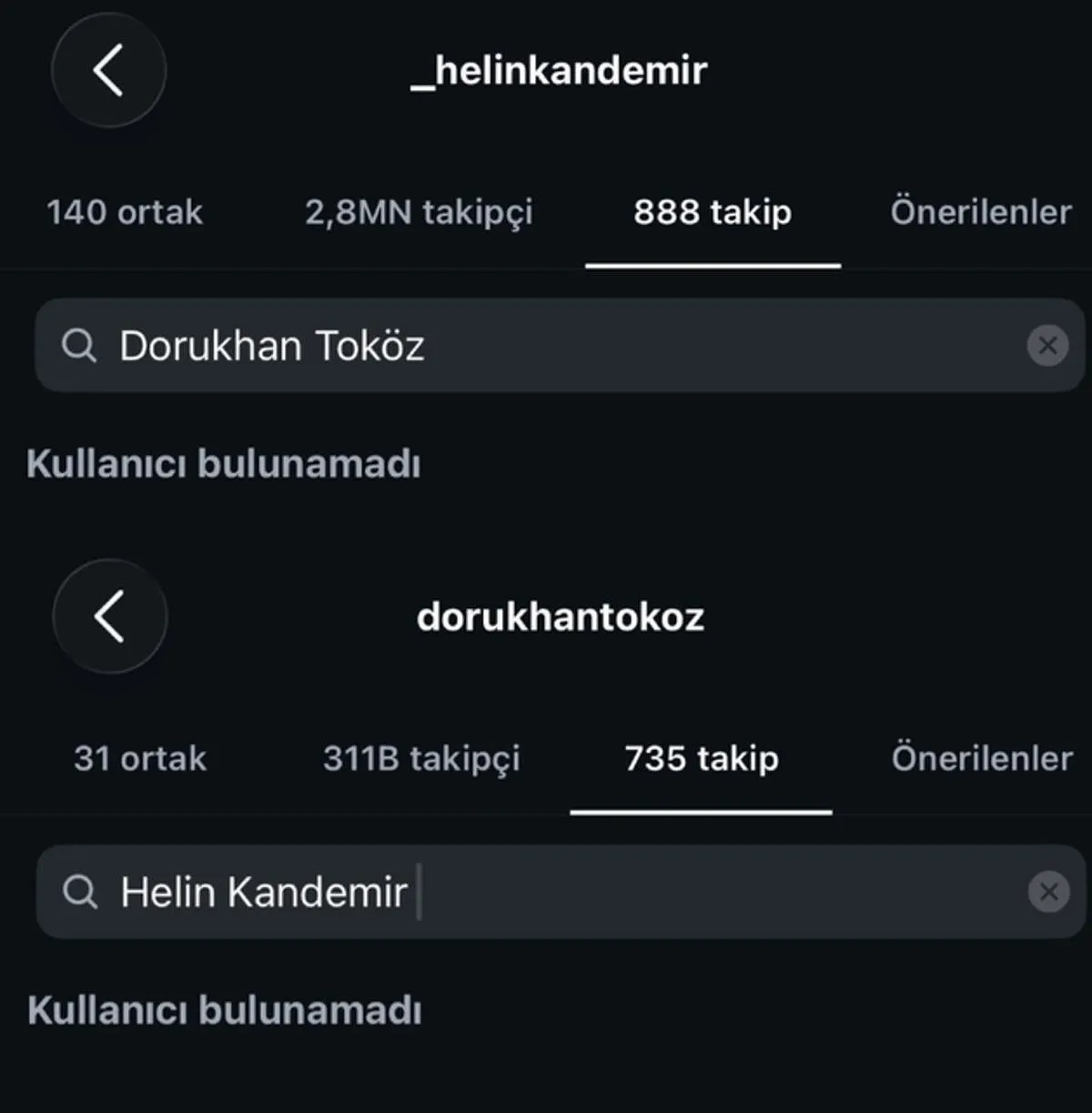 Helin Kandemir ve Dorukhan Toköz ayrıldı! Takipten çıkıp fotoğrafları kaldırdılar