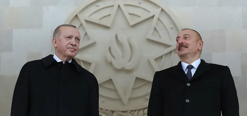 Son dakika: Azerbaycan'da zafer günü heyecanı! Başkan Erdoğan ve Aliyev'den önemli açıklamalar
