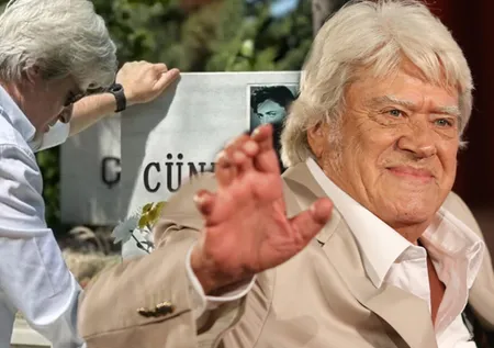 Cüneyt Arkın’ın ölüm yıldönümünde oğlundan yürek yakan sözler! Kabri başında...