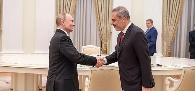 Rusya lideri Putin Bakan Hakan Fidan’ı kabul etti! Dostum Erdoğan liderliğinde ilişkilerimiz güçleniyor | İşte iki liderin bir araya geleceği tarih