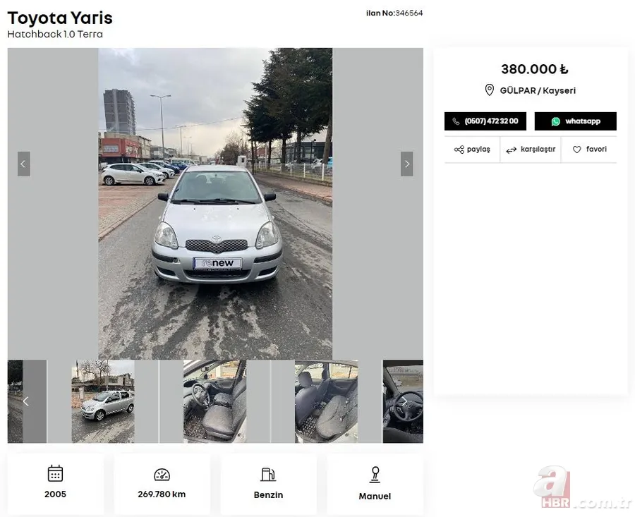 197 bin TL'ye satılık araç var! 2. El araç fiyatlarını yeniledi! İşte Volkswagen, Hyundai, Fiat, Renault, Peugeot, Opel… 20
