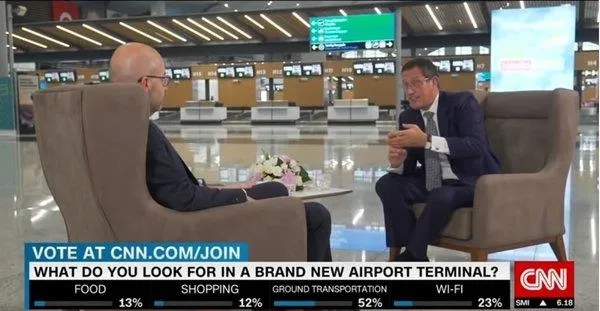 İstanbul Havalimanı tüm detayları ile CNN International’da - 2