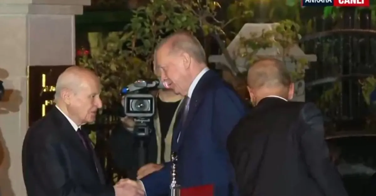 Başkan Erdoğan ile Bahçeli bir araya geldi!
