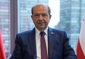 KKTC Cumhurbaşkanı Tatar'dan Erdoğan'a teşekkür!
