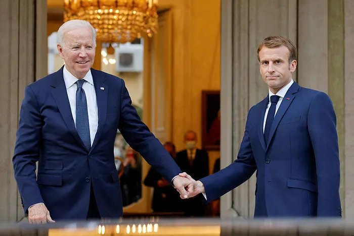 AUKUS krizi sonrası Biden ve Macron ilk kez bir araya geldi! Beceriksizce davrandık