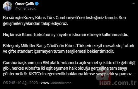 KKTC "Geri dönüş yok" dedi! Yunanistan ve ABD'den provokatif açıklamalar geldi! AK Parti'den sert tepki 18