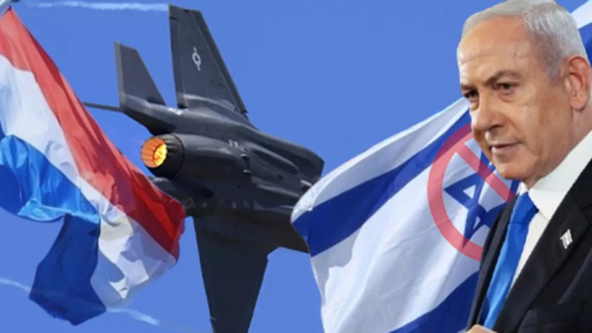 Hollanda'dan İsrail'e F-35 resti! Durdurulması için harekete geçildi