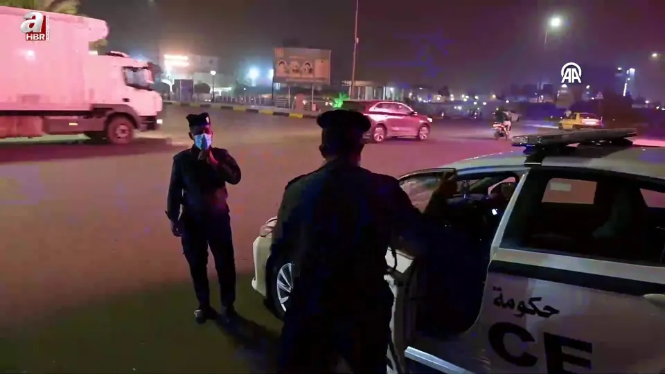 Irak’ta kum fırtınası