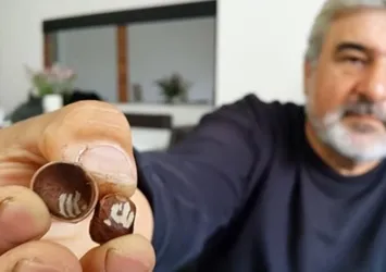 Fındığın kabuğunun içinden Allah yazısı çıktı!