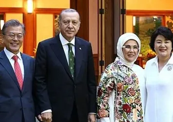 Güney Kore Devlet Başkanı'ndan anlamlı jest!