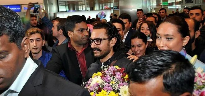 Bollywood’un ünlü oyuncusu Aamir Khan, Türkiye’ye geldi