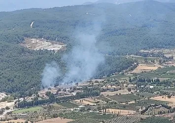 Seferihisar'da ikinci yangın! Söndürme çalışmaları iyiye gidiyor