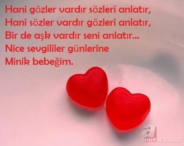 Nişanlıya, sevgiliye, eşe, flörte, erkeğe ve kadına en güzel duygu yoğunluklu Sevgililer Günü mesajları...SEVGİLİYE FARKLI SEVGİLİLER GÜNÜ MESAJLARI 12