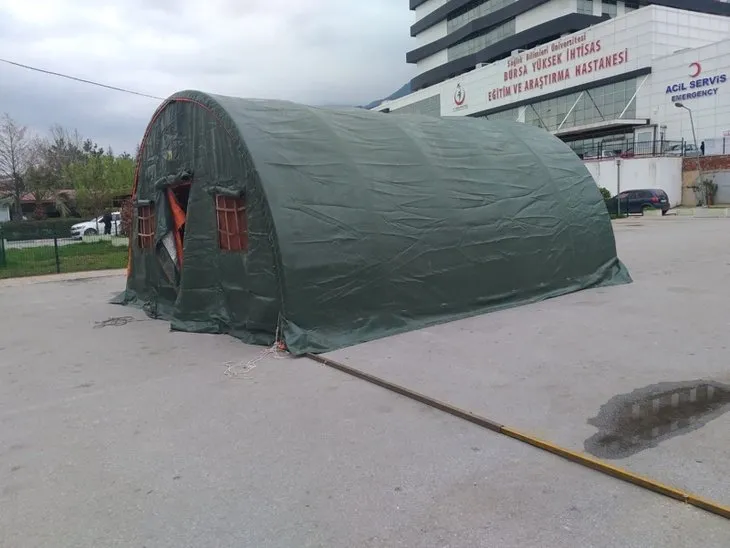 Corona virüs hastaneye girmeden triaj çadırlarında teşhis edilecek! Sağlık Bakanlığı 81 ilde başlattı