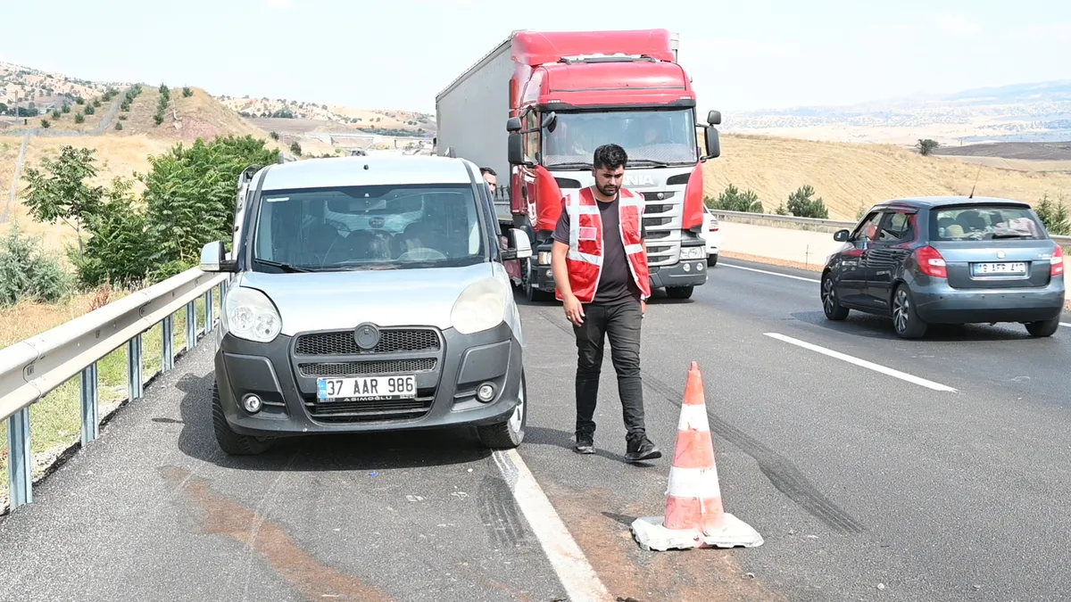 Kırıkkale'de feci kaza: Yaralılar var
