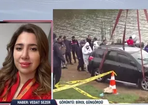 Elif Kumal’ın aracı göletten çıkarıldı!