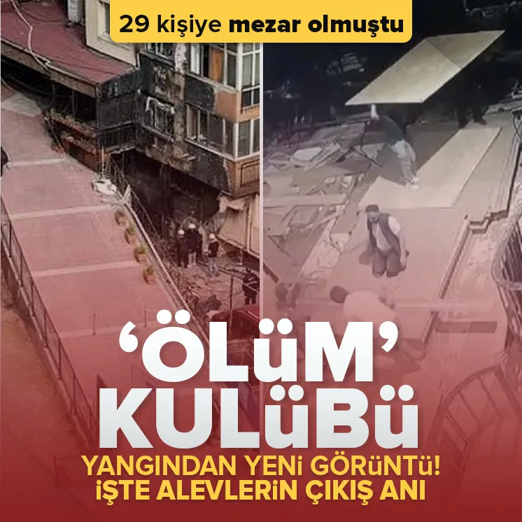 Beşiktaştaki ölüm kulübünden yeni görüntü