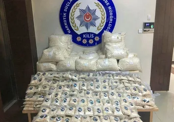 Kilis'te uyuşturucu operasyonu