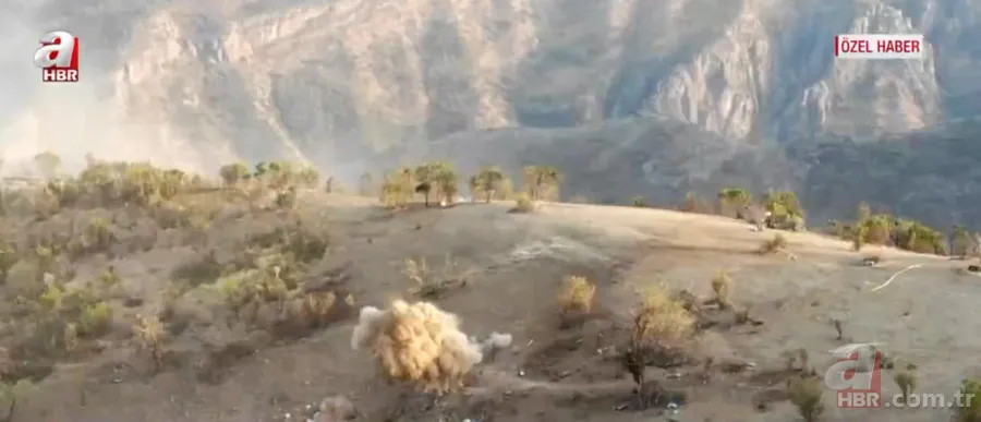 Terör örgütü PKK’ya “Eren” darbesi! A Haber Eren Kış-8 operasyonunda | İşte nefes kesen görüntüler 3