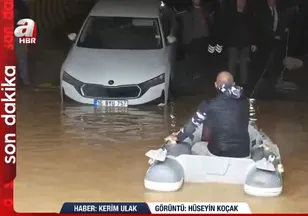 İstanbul'da rezidansa ulaşım botlarla sağlanıyor! Kerim Ulak sahadan son durumu aktardı