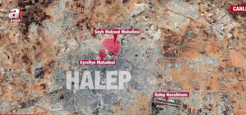 Halep YPG'den arındı! A Haber ekibi terörden temizlenen noktada