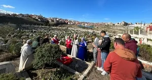 15 Temmuz Derneği Fas’ta! Şehidin kabrine ziyaret