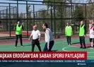 Başkan Erdoğan’dan sabah sporu paylaşımı