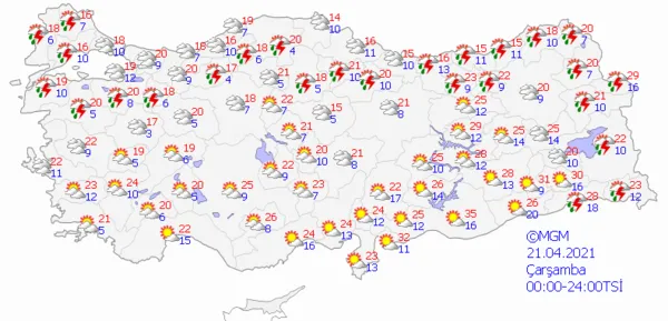 1618762792862.png Bu hafta hava durumu nasıl olacak? Meteoroloji açıkladı! - 5