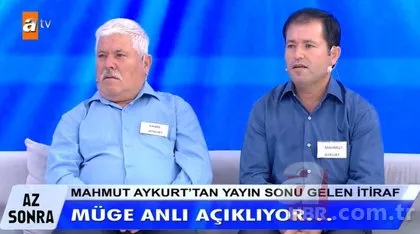 Müge Anlı’da son dakika itirafı! Mahmut Aykurt Müge Anlı’ya kardeşi hakkındaki gerçeği itiraf etti